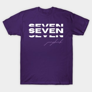 Seven (Jungkook of BTS) T-Shirt